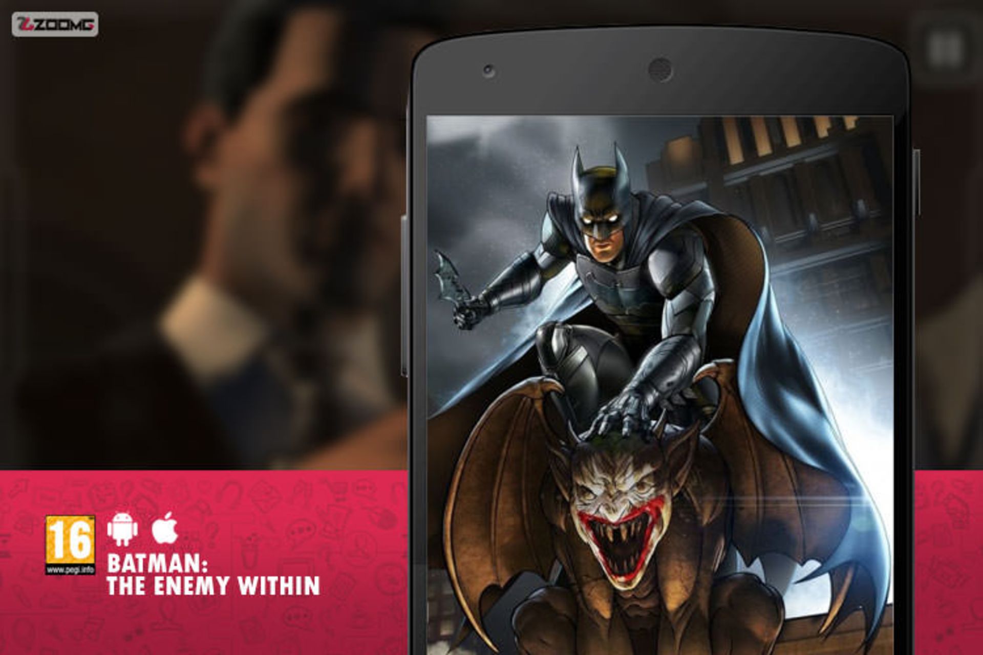 بازی موبایل Batman: The Enemy Within