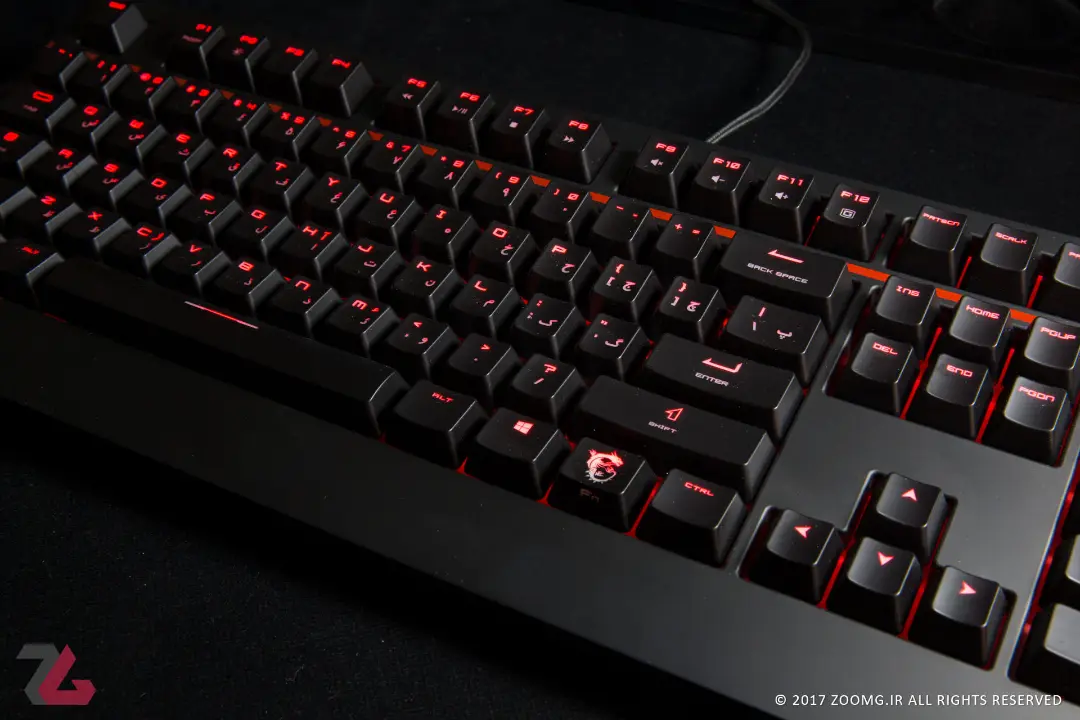 کیبورد گیمینگ MSI GK 701