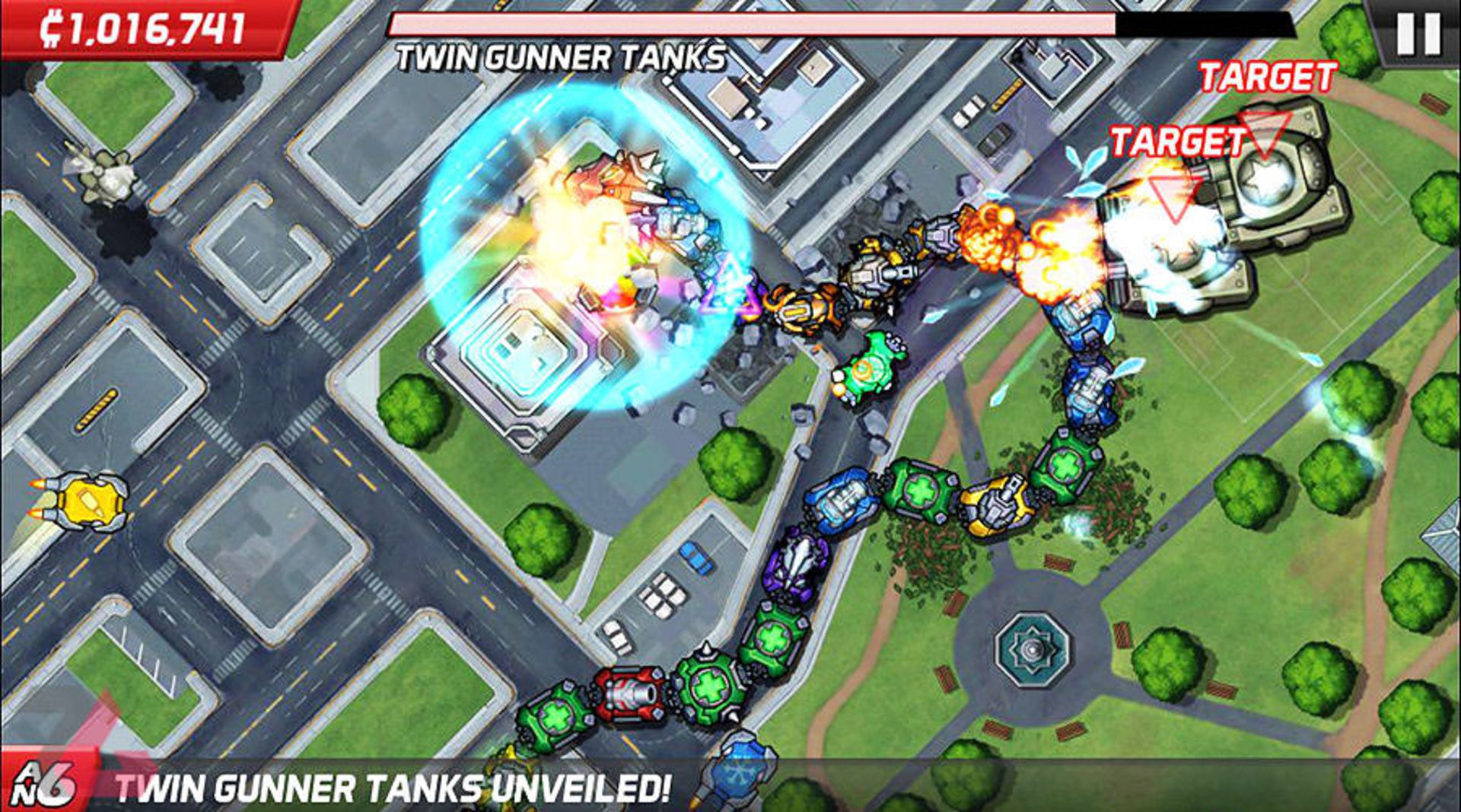 بازی موبایل Colossatron: Massive World Threat