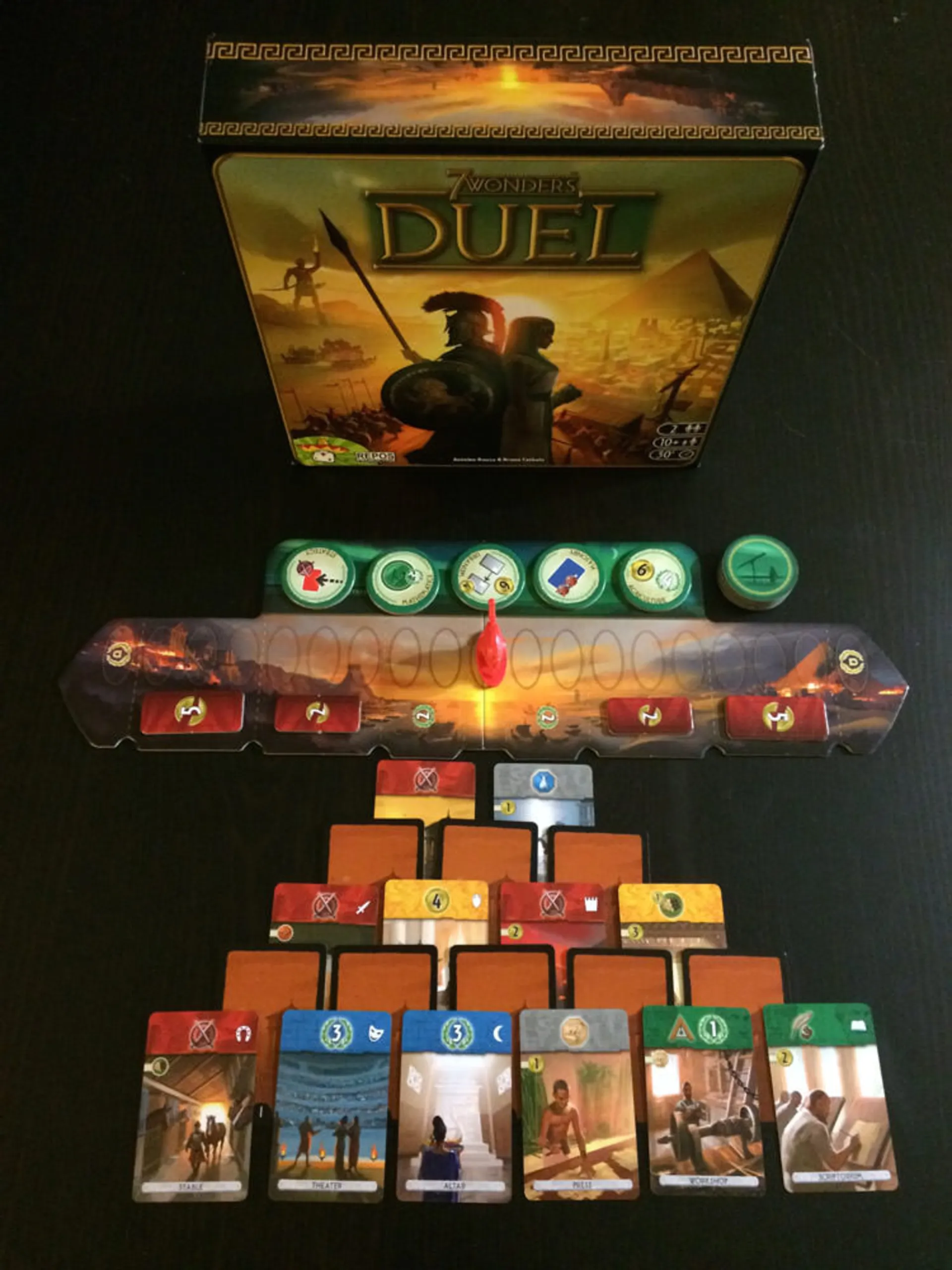 بازی رومیزی 7 Wonders Duel