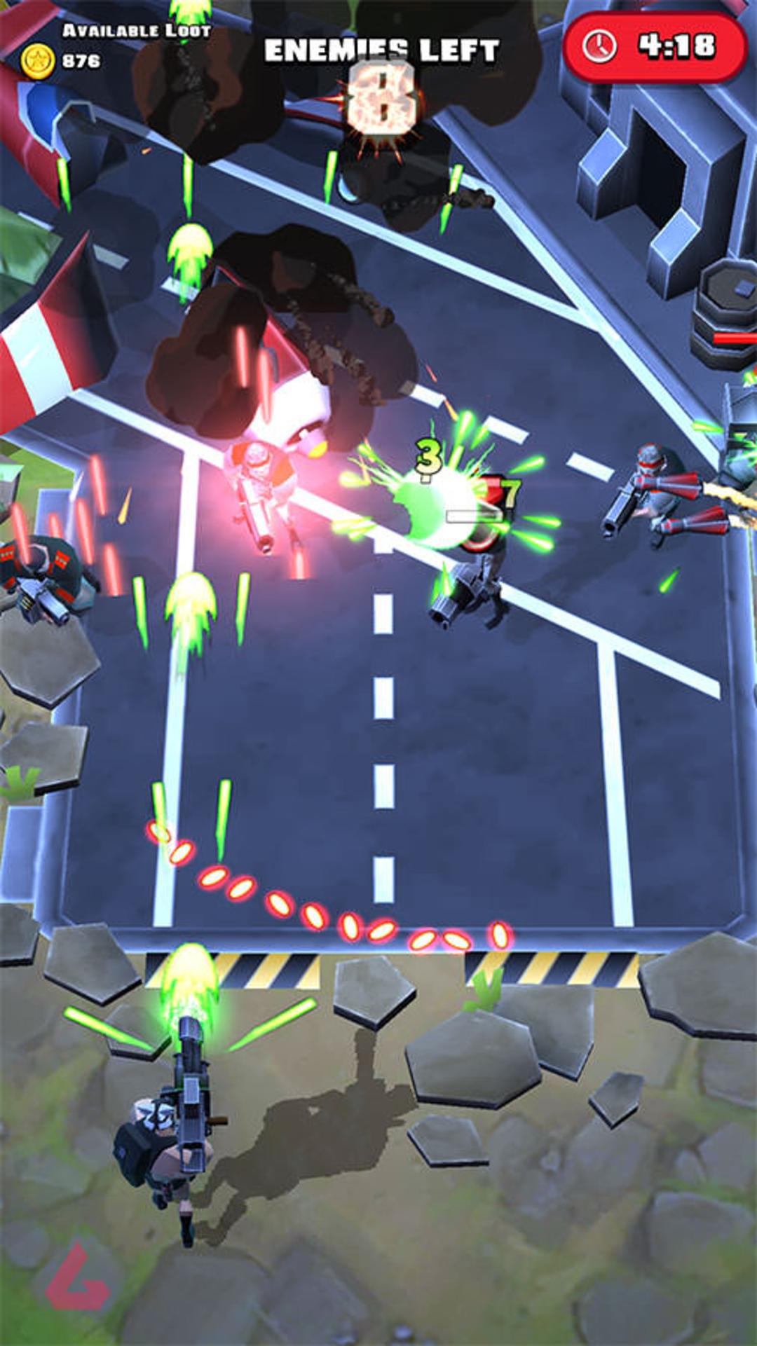 بازی موبایل Raid HQ
