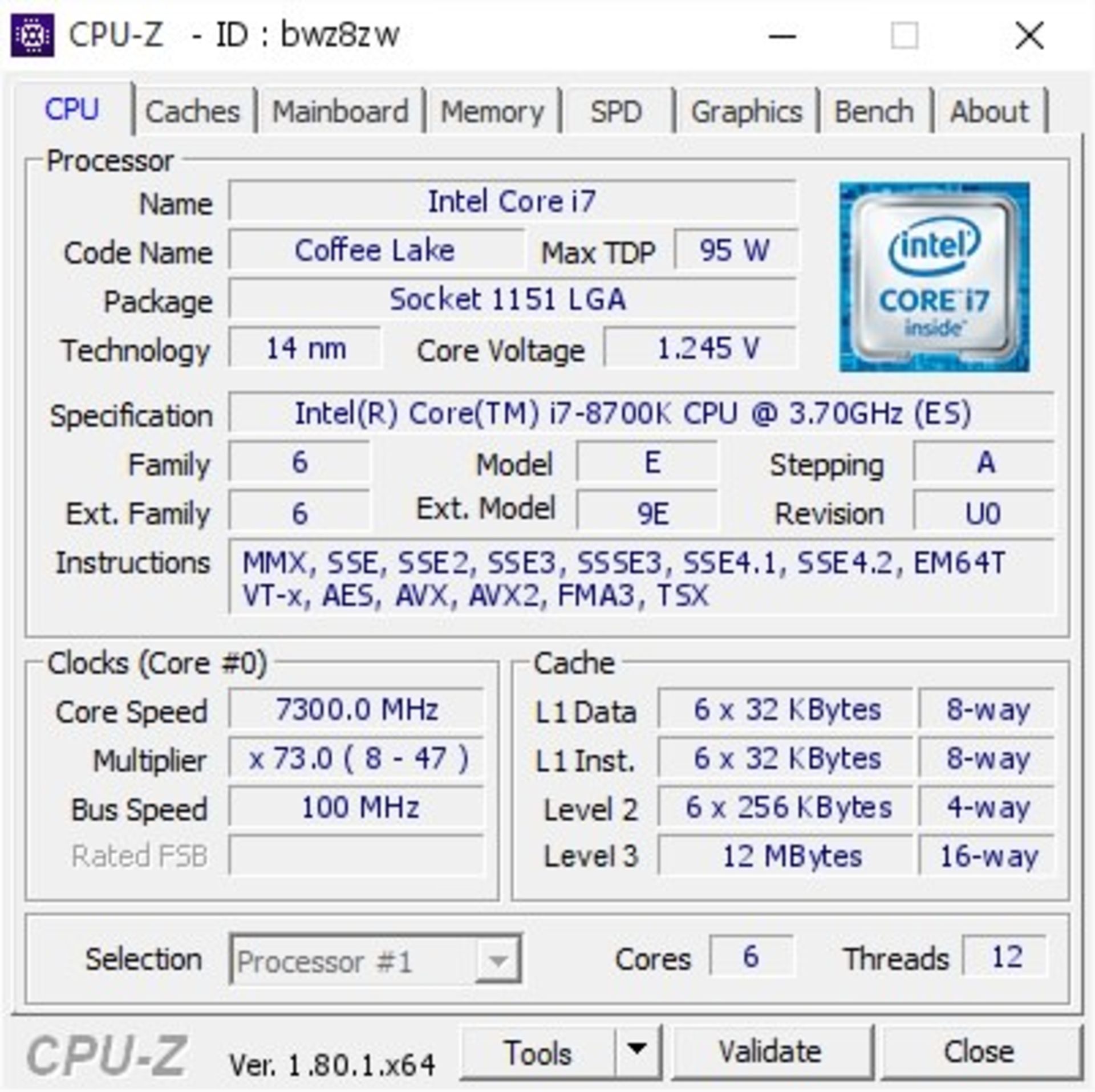 i7-8700K