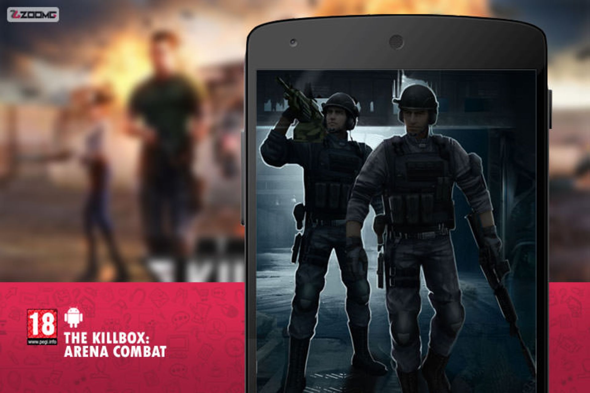 بازی موبایل The Killbox: Arena Combat