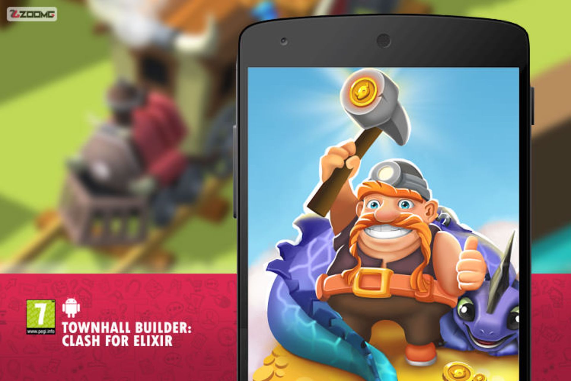 بازی  Townhall Builder : Clash for Elixir