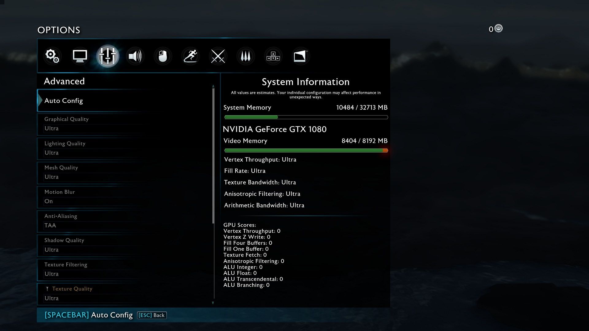 Shadow Of War Options Advanced