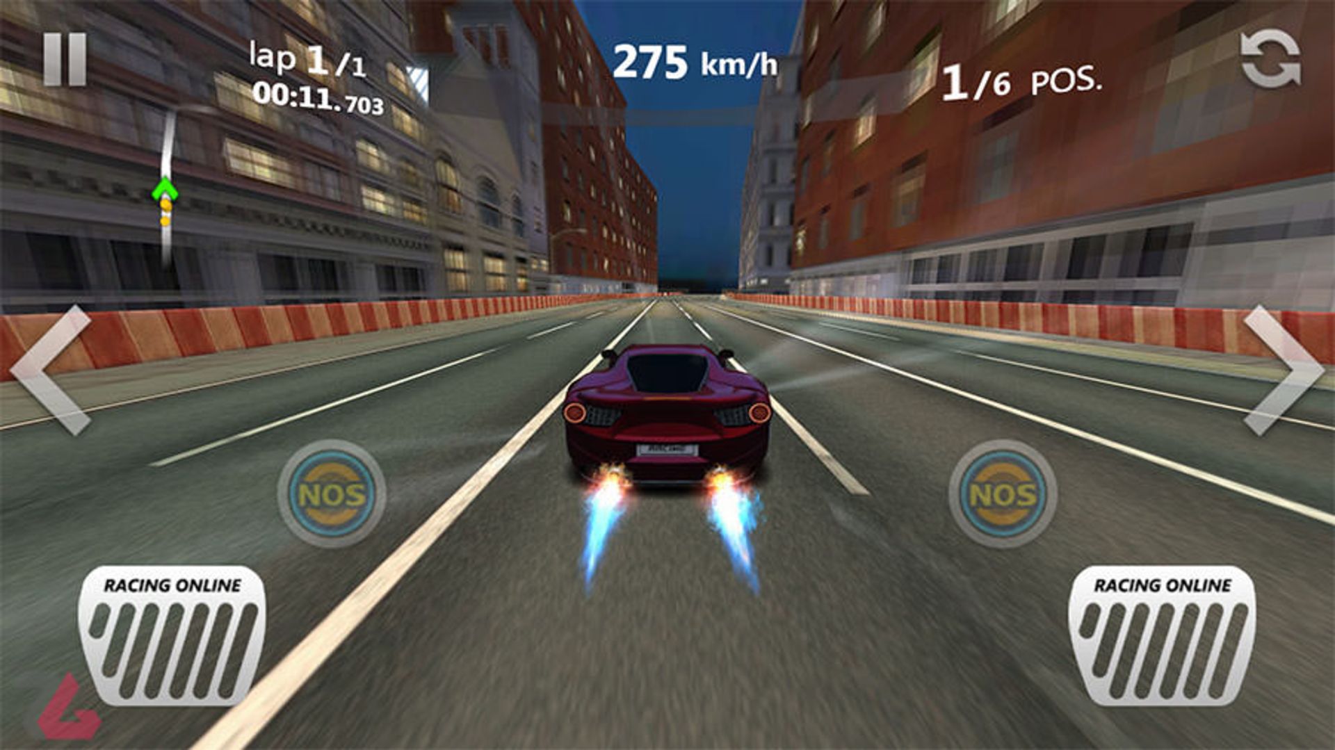 بازی موبایل Sports Car Racing