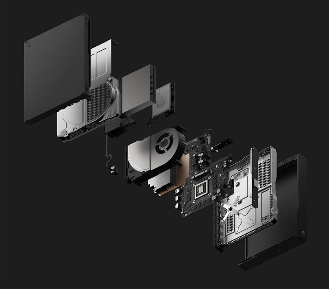  xbox one x inside