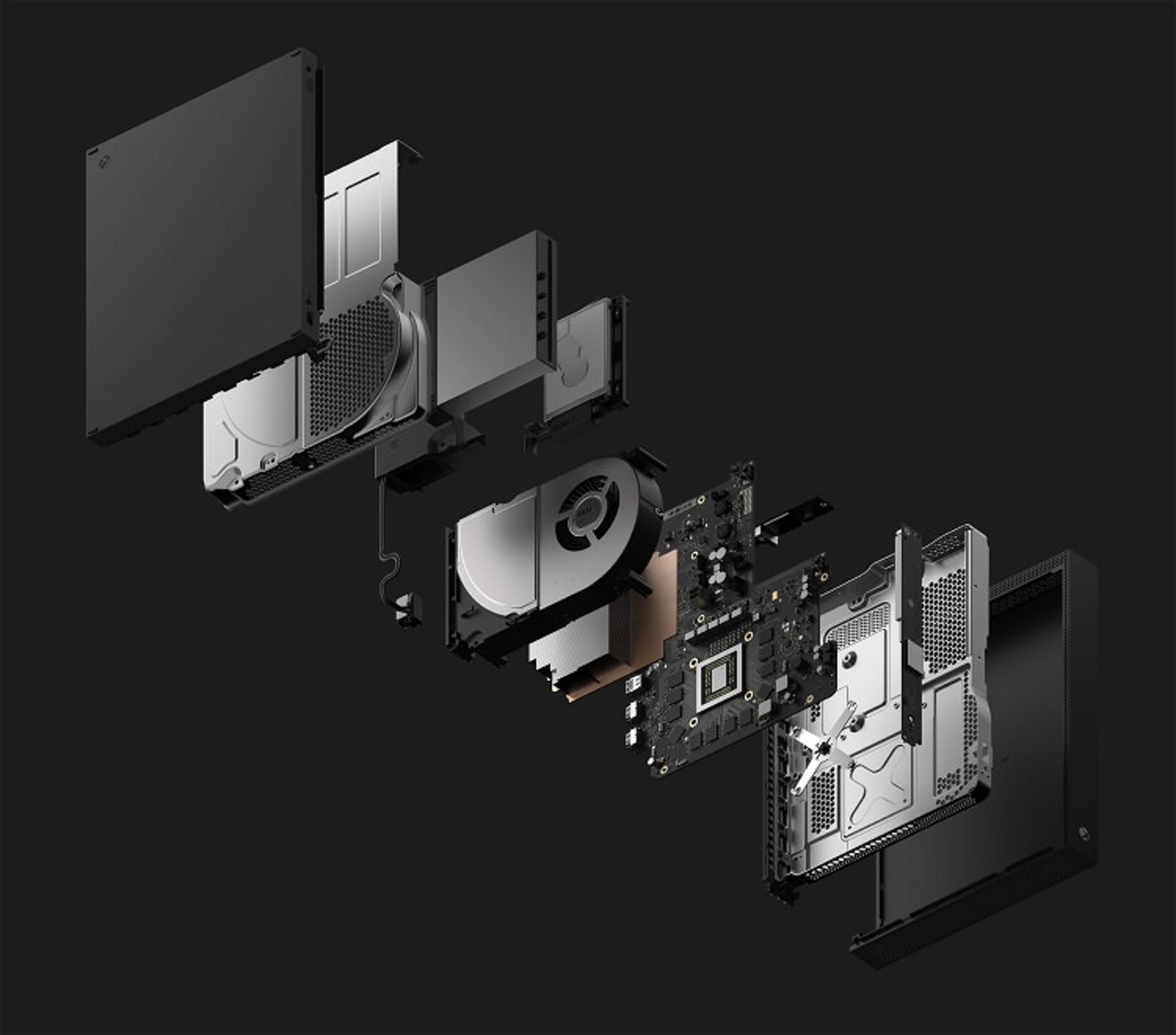  xbox one x inside