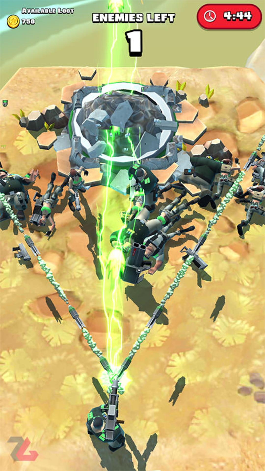 بازی موبایل Raid HQ