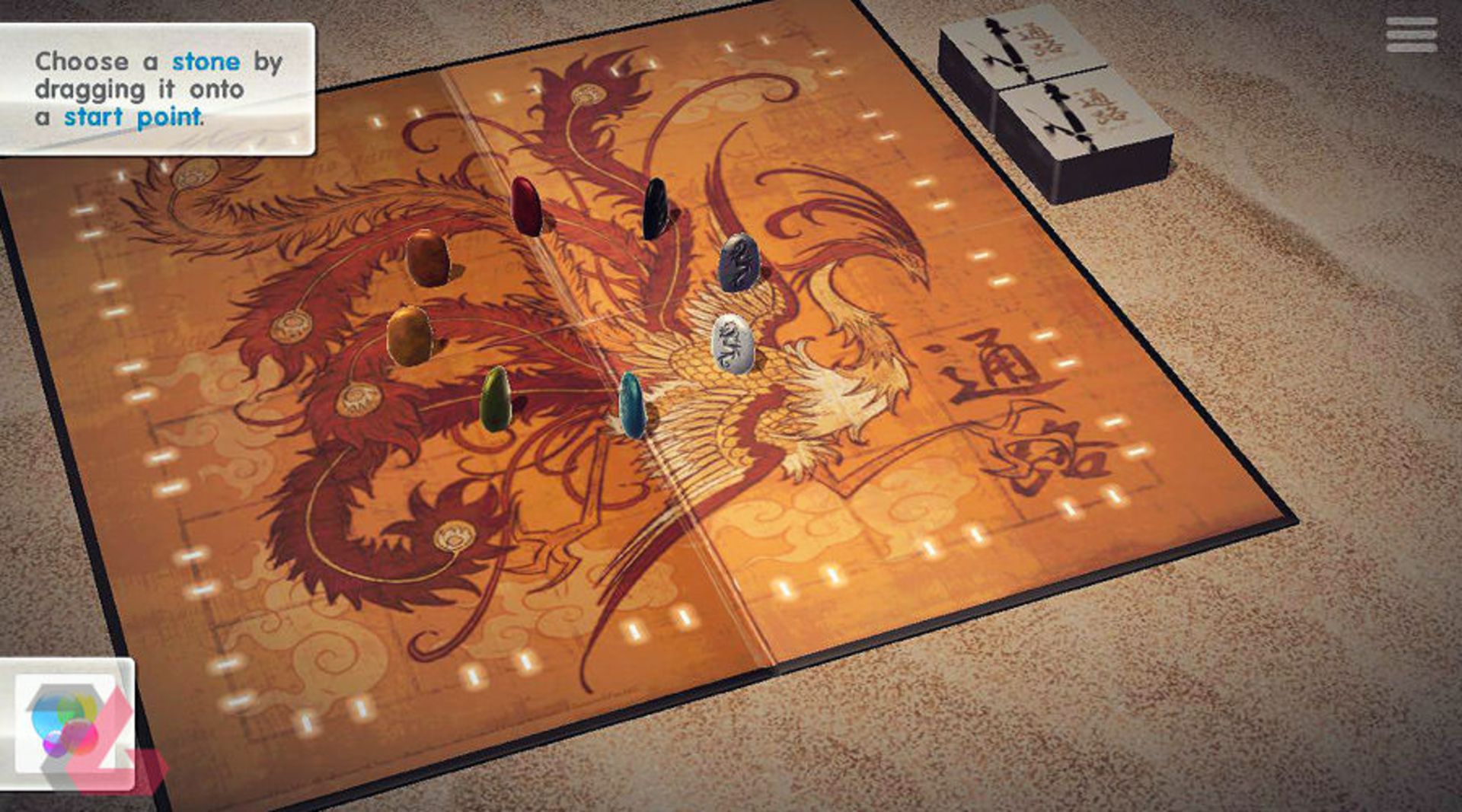 بازی موبایل Tsuro - The Game of the Path