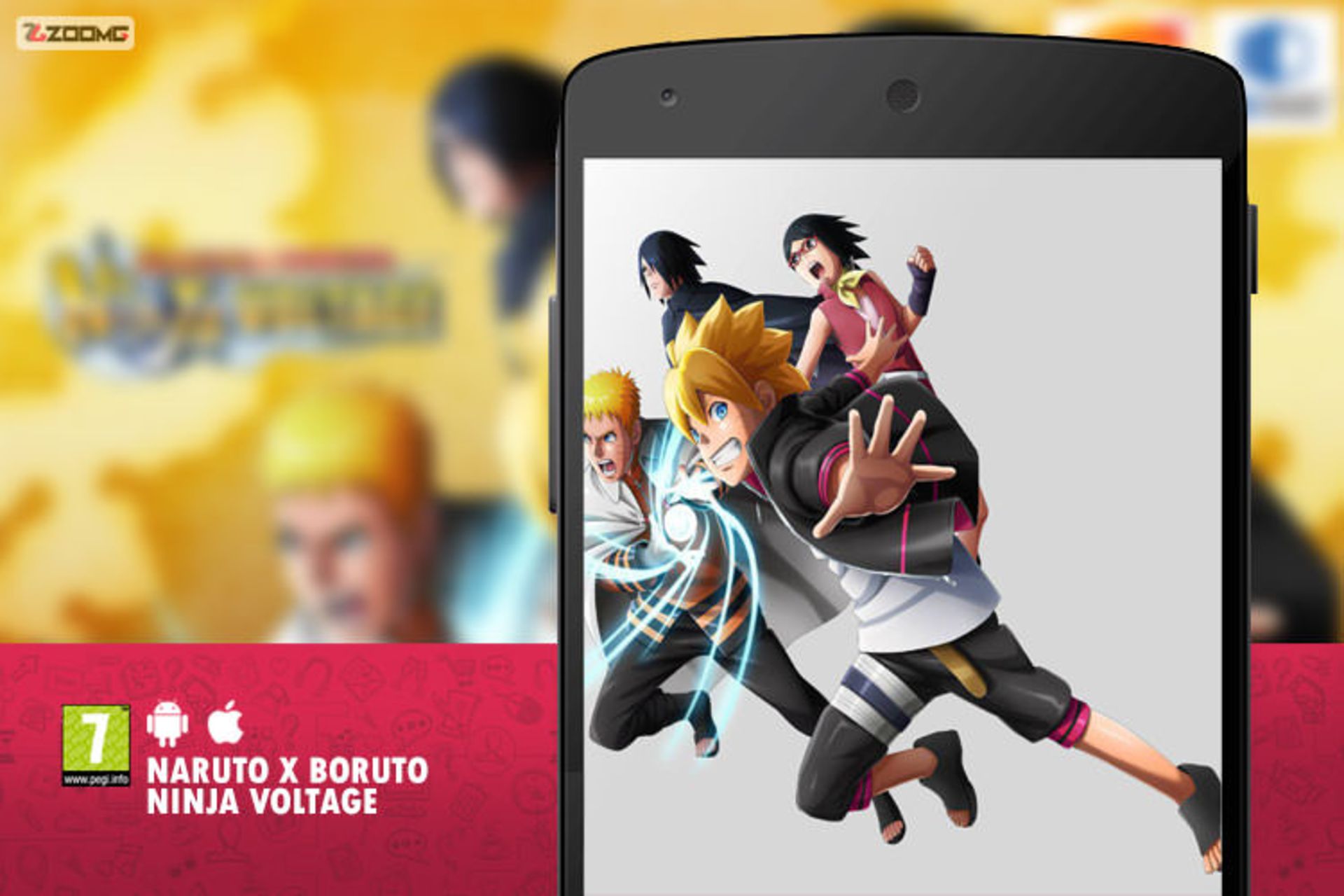 بازی موبایل Naruto x Boruto Ninja Voltage