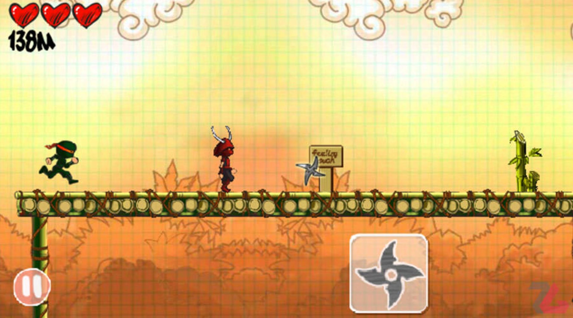 بازی موبایل Ninja Rush