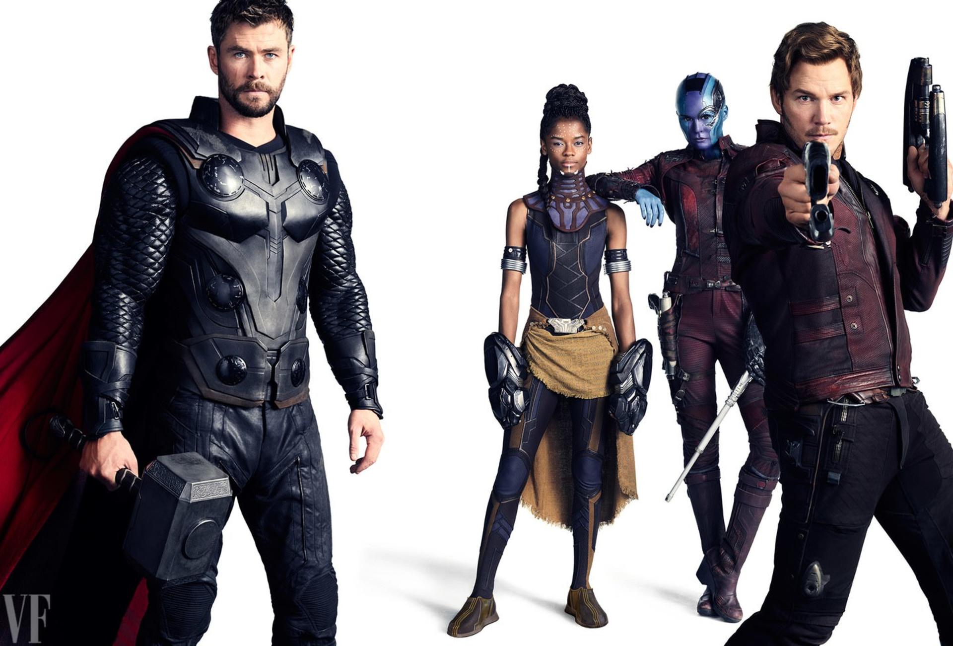 Avengers Infinity War Cast Images