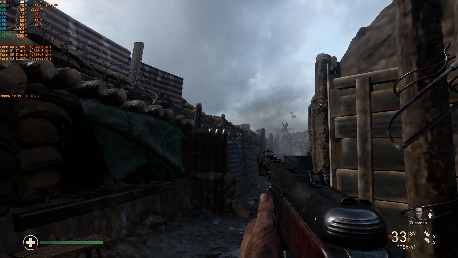  Call of Duty: WWII Quality Setting : LOW