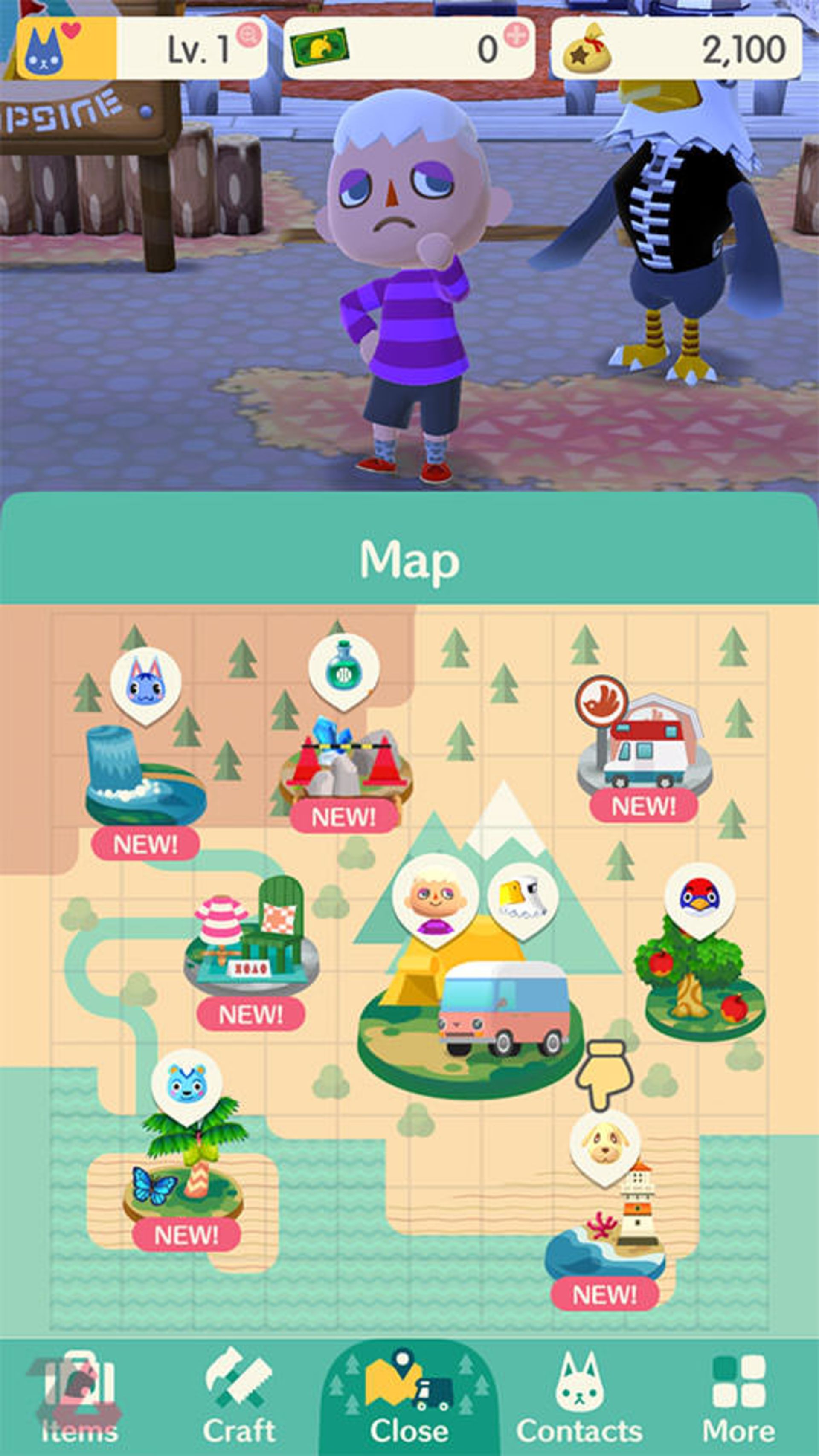 بازی موبایل Animal Crossing: Pocket Camp