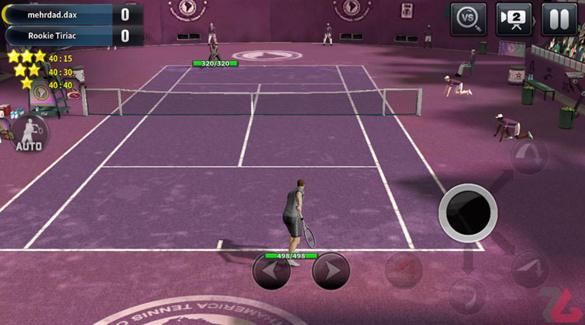 بازی موبایل Ultimate Tennis