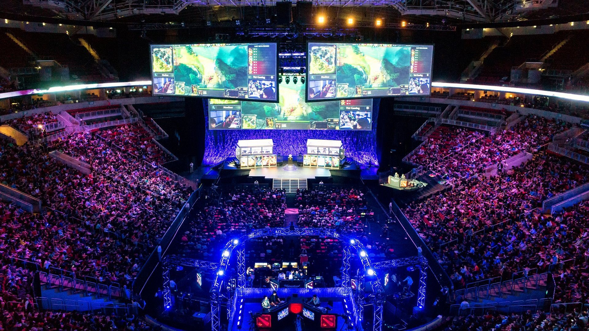 An esports tournament