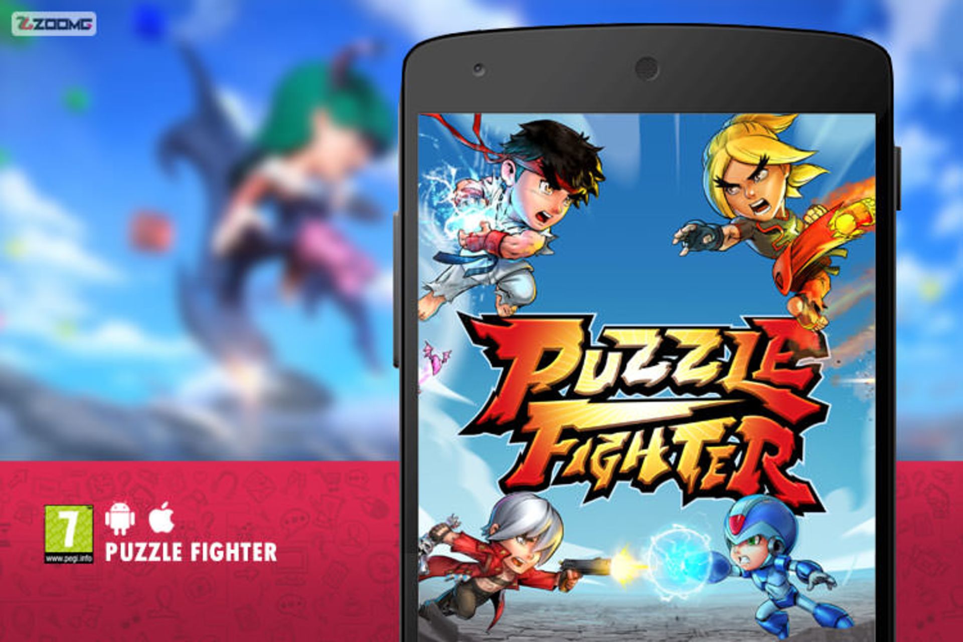 بازی موبایل Puzzle Fighter