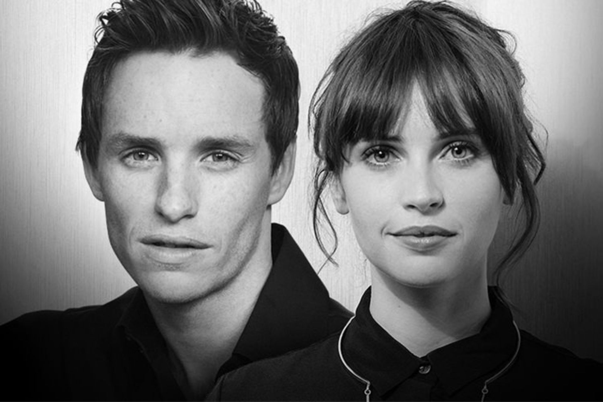 Eddie Redmayne and Felicity Jones