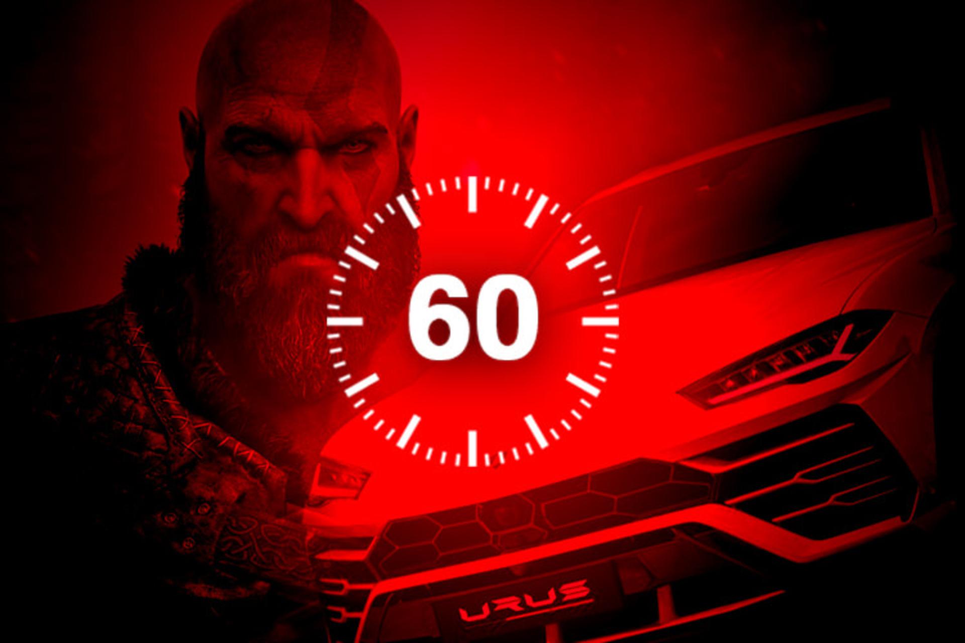 ۶۰ ثانیه God of War