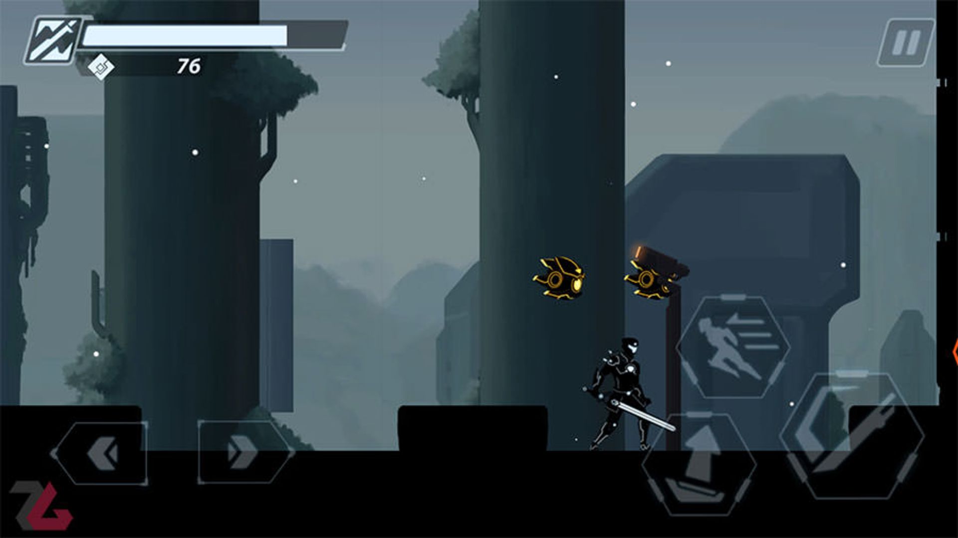بازی موبایل Overdrive: Ninja Shadow Warrior