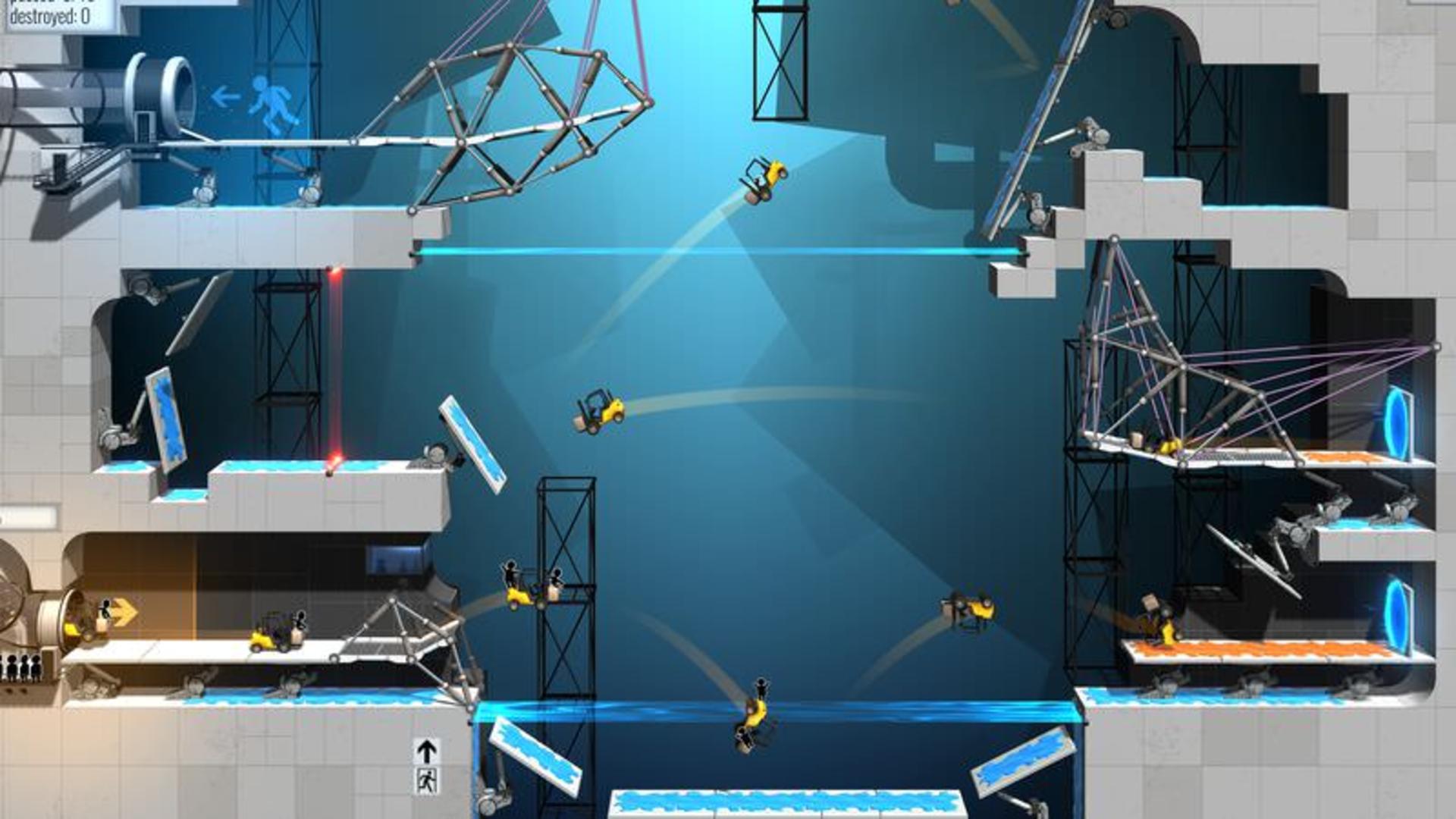 بازی Bridge Constructor Portal