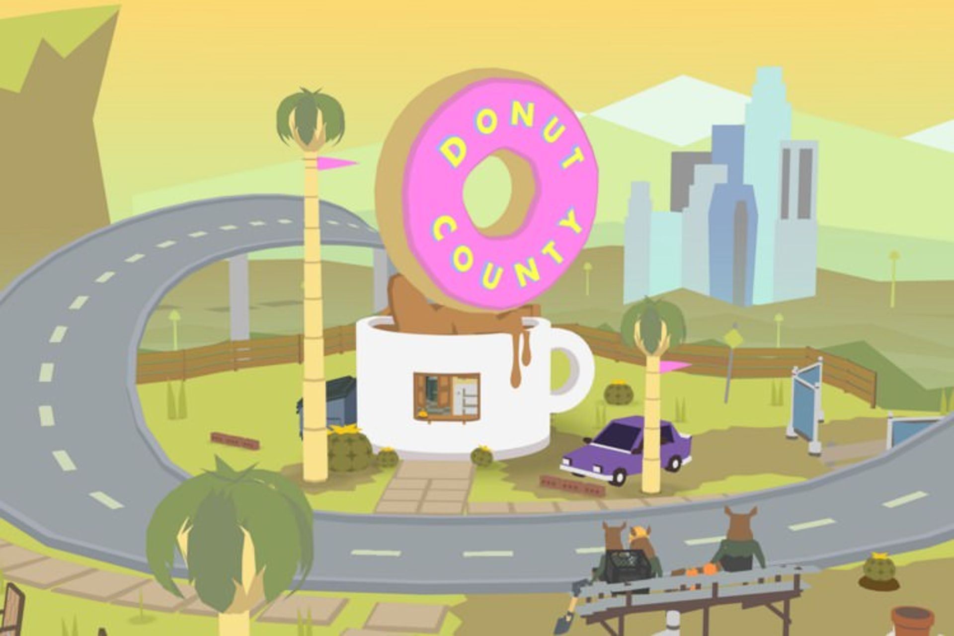 بازی Donut County