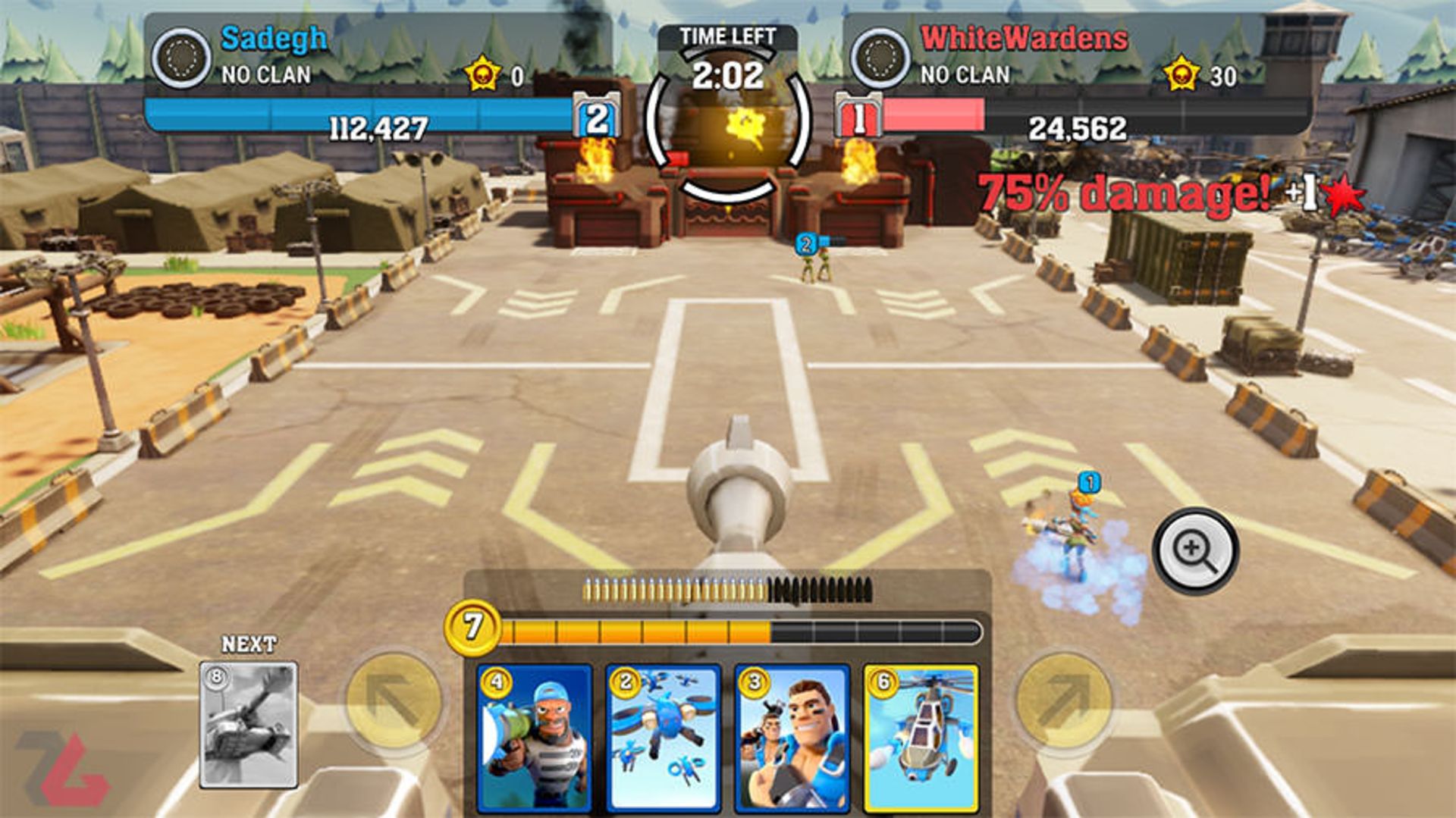 بازی مبایل Mighty Battles