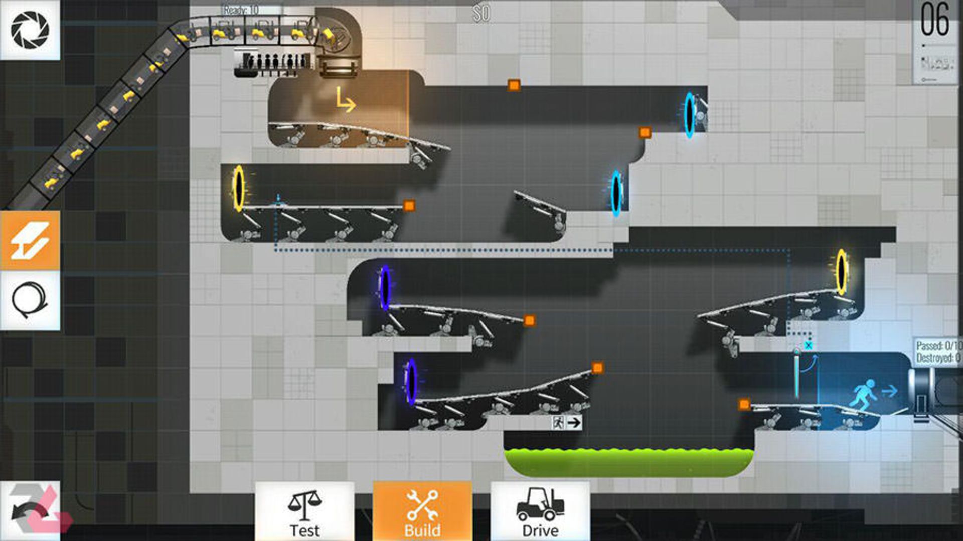 بازی اندروید و آیفون Bridge Constructor Portal