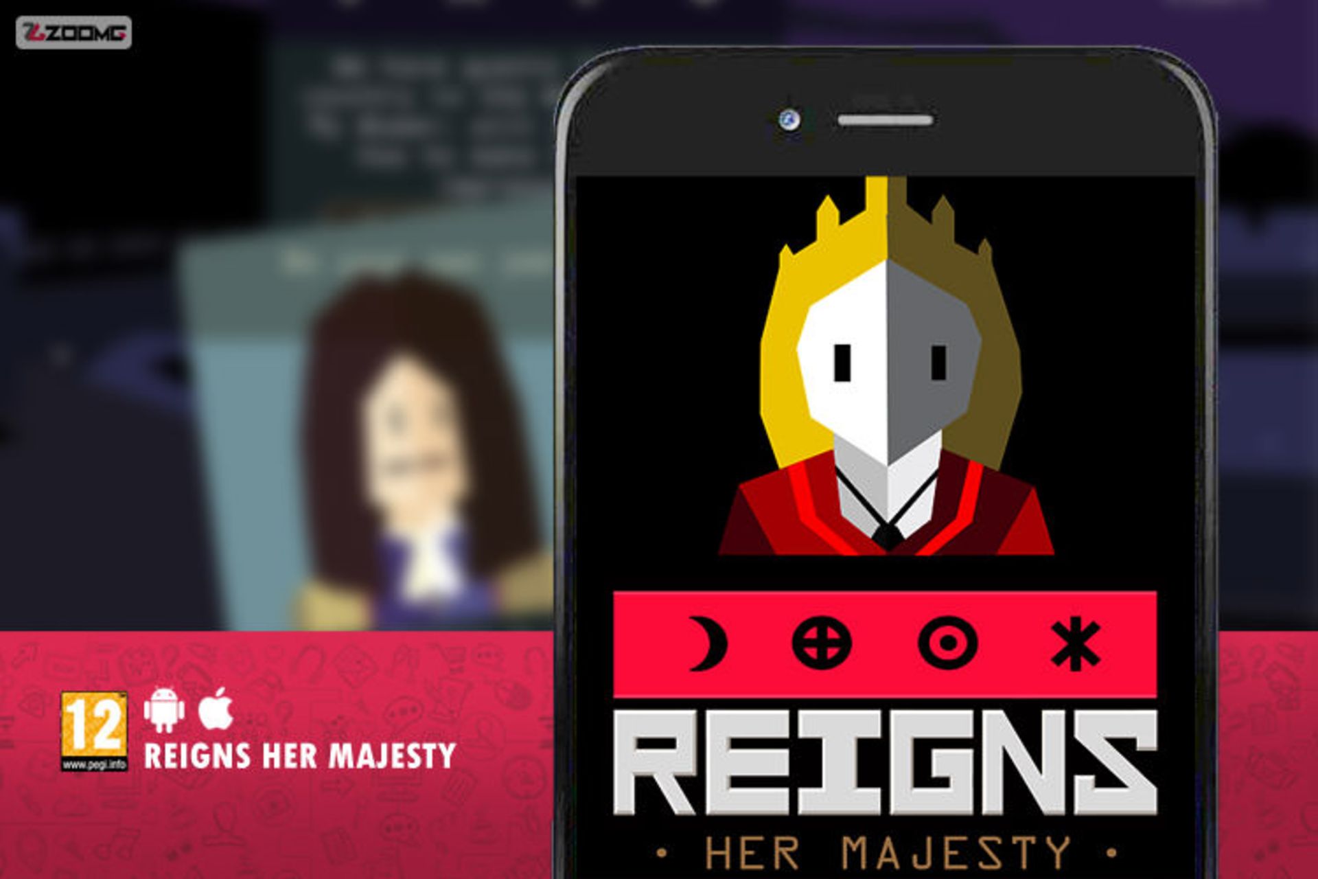 بازی اندروید و آیفون Reigns: Her Majesty