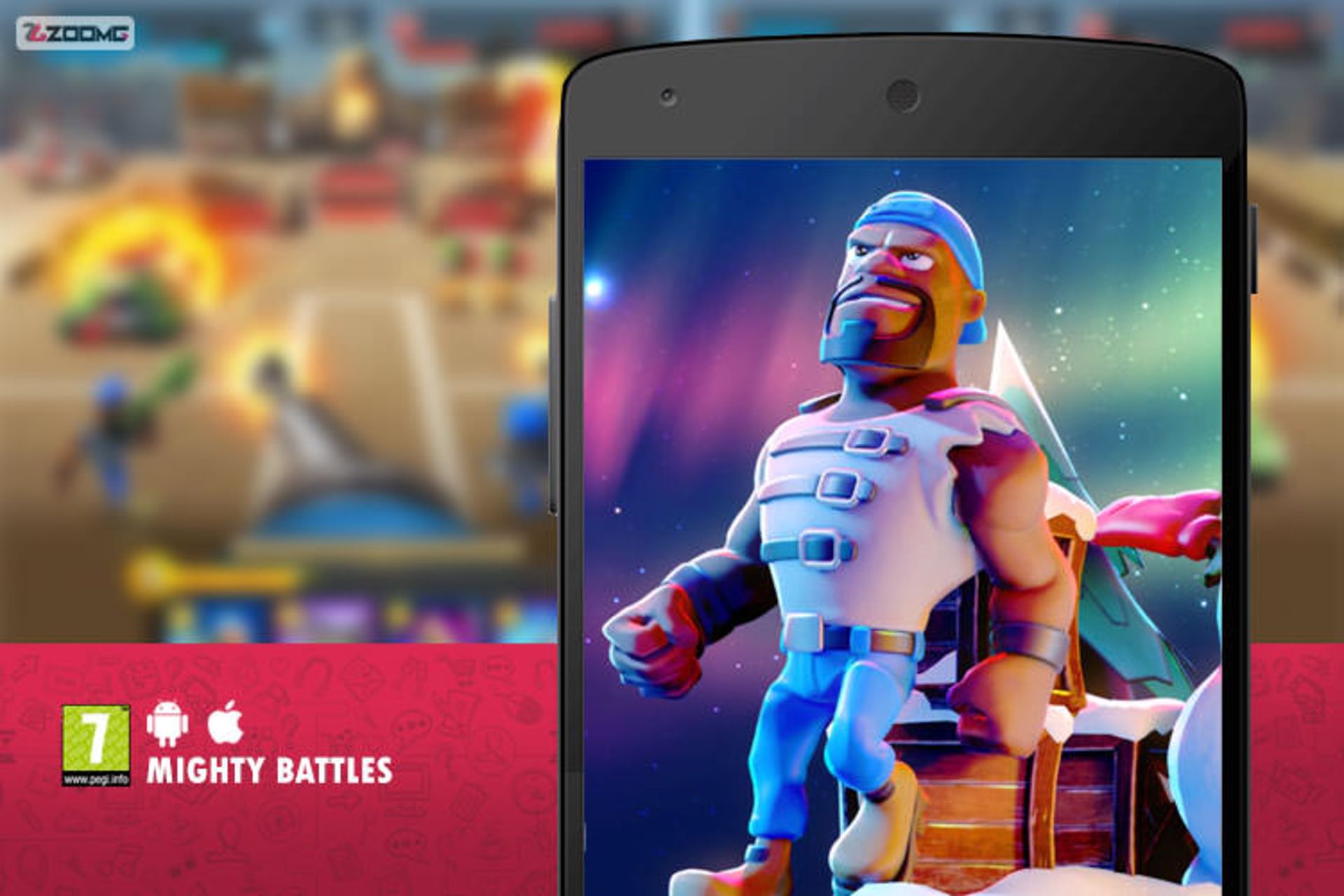 بازی مبایل Mighty Battles