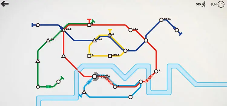 Mini Metro Nintendo switch