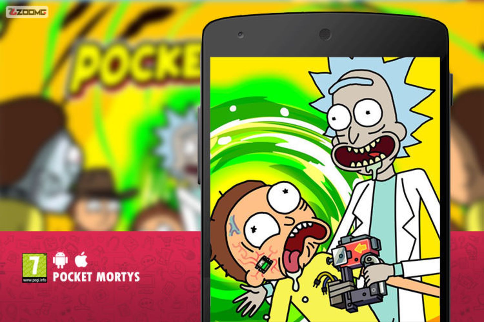 بازی اندروید و آیفون Pocket Mortys