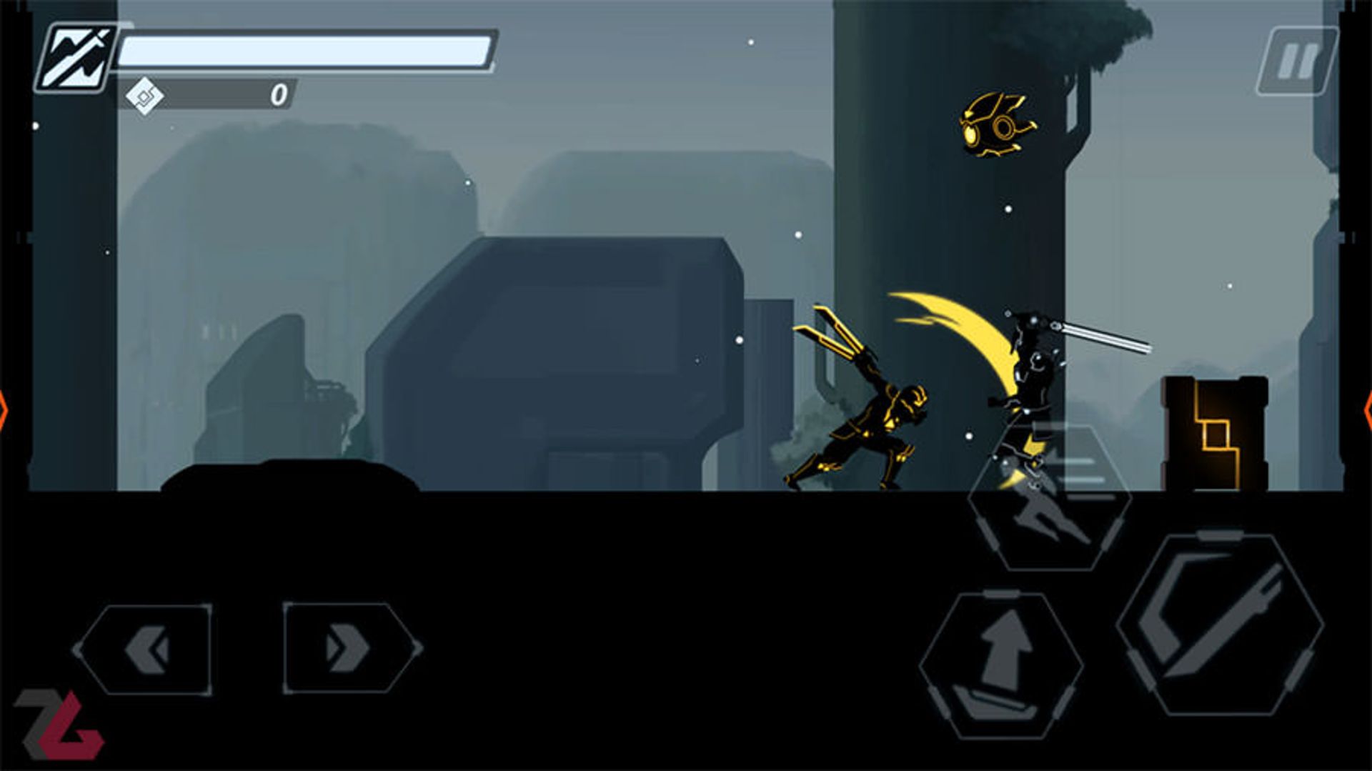 بازی موبایل Overdrive: Ninja Shadow Warrior