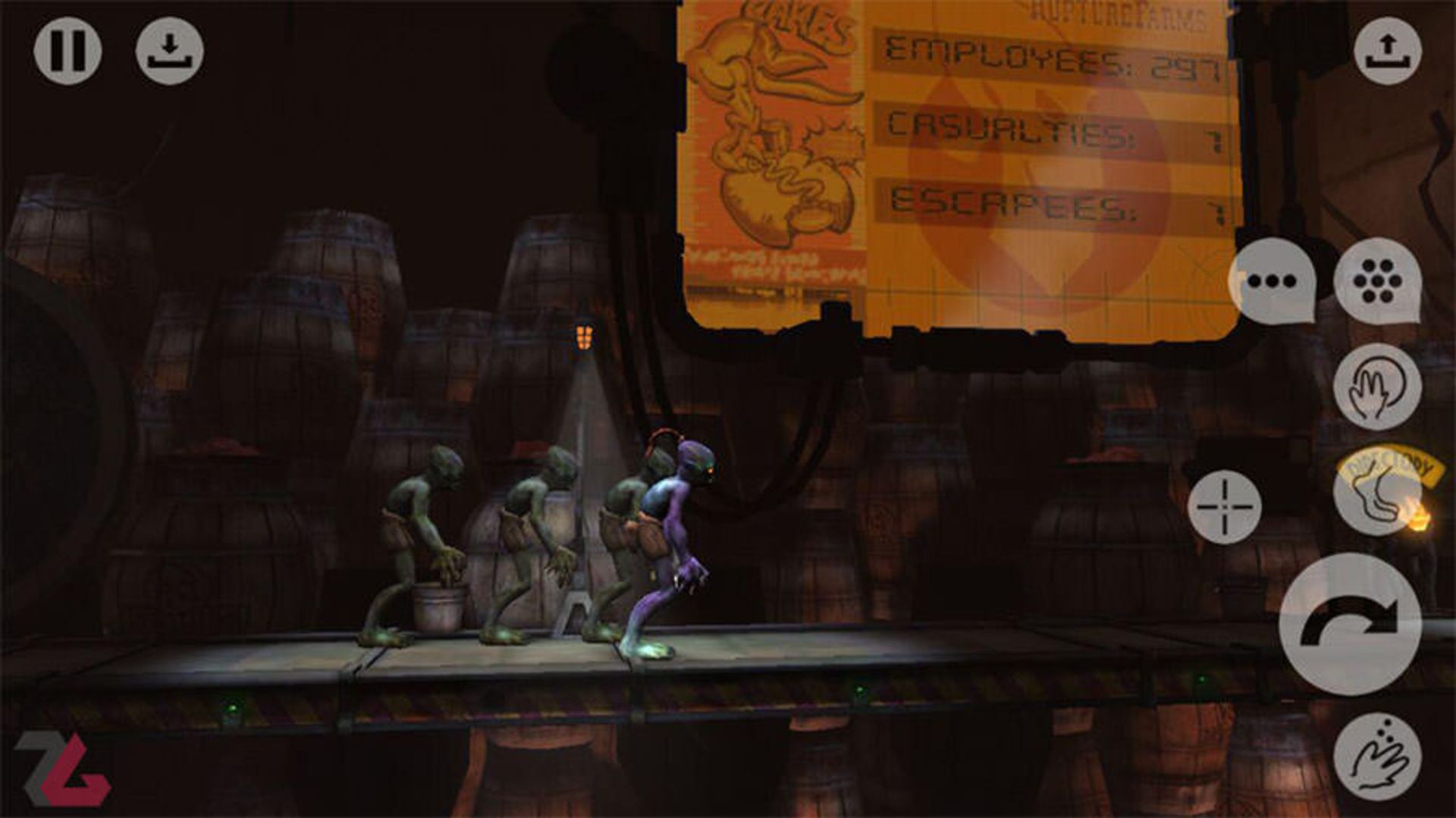 بازی اندروید و آیفون Oddworld: New 'n' Tasty