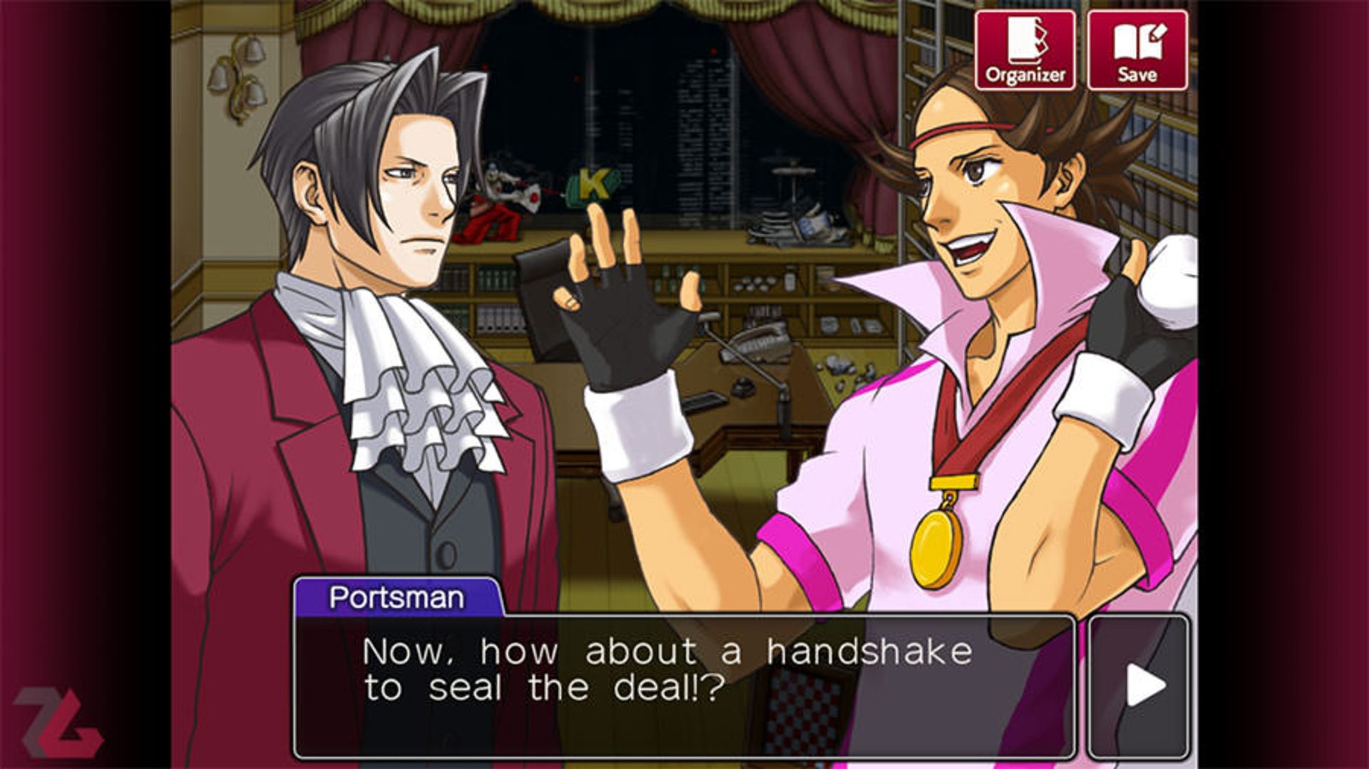 بازی موبایل Ace Attorney Investigations - Miles Edgeworth