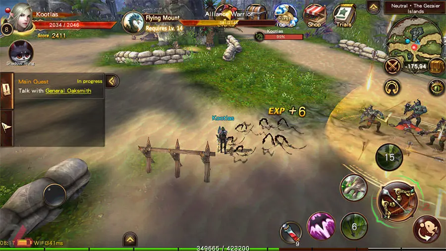 بازی موبایل Dragon Revolt: Classic MMO RPG