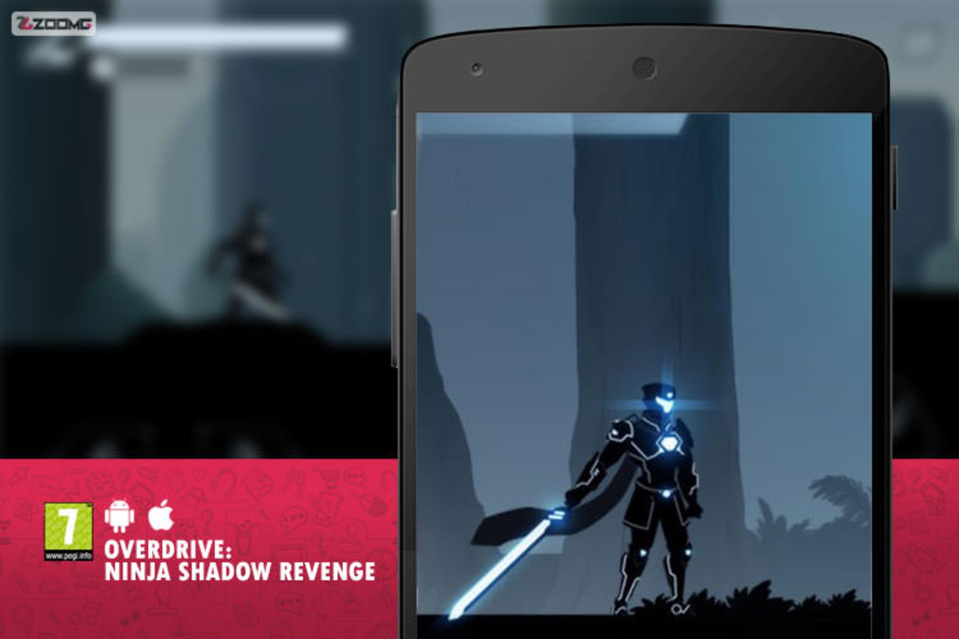 بازی موبایل Overdrive: Ninja Shadow Warrior