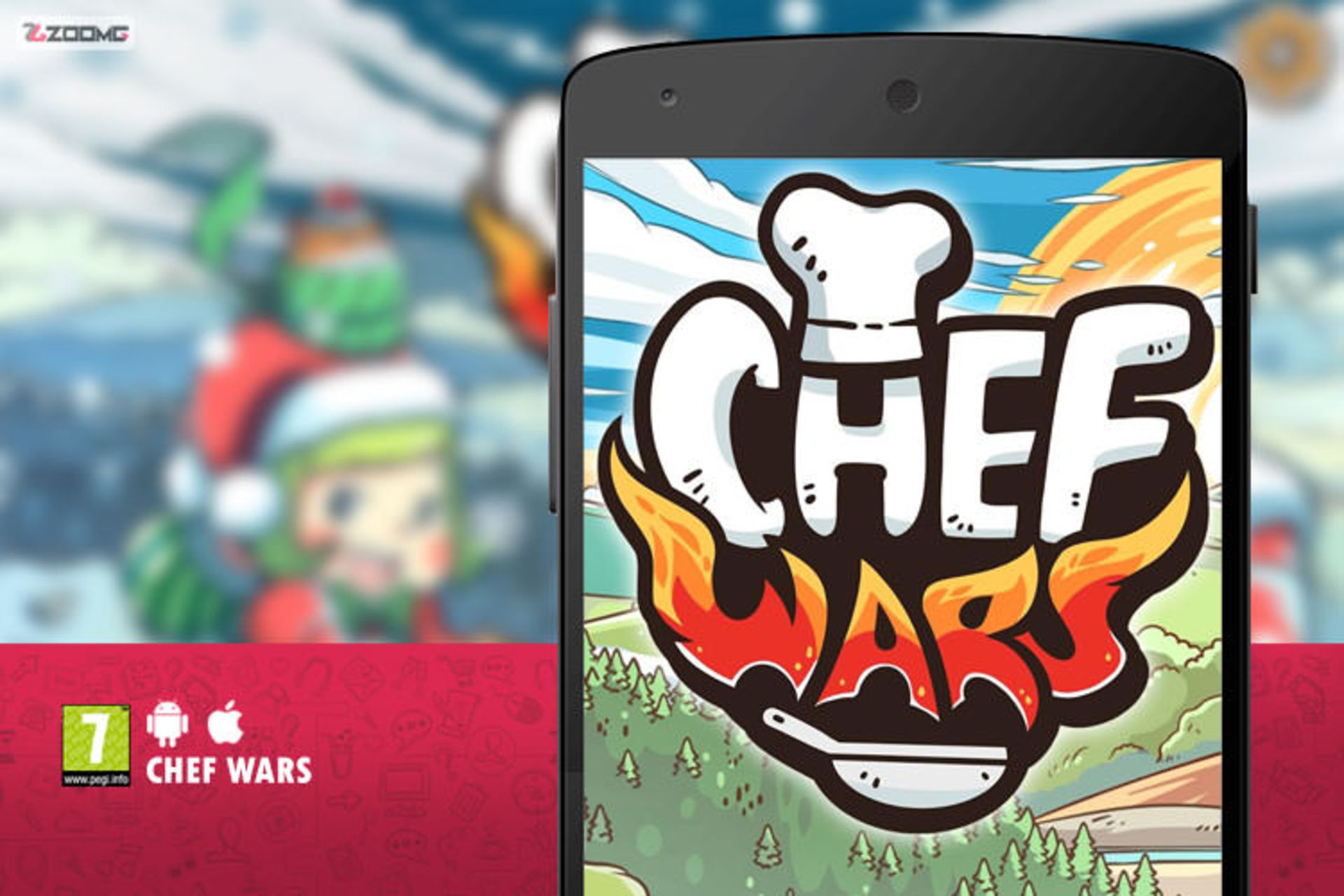 بازی موبایل Chef Wars