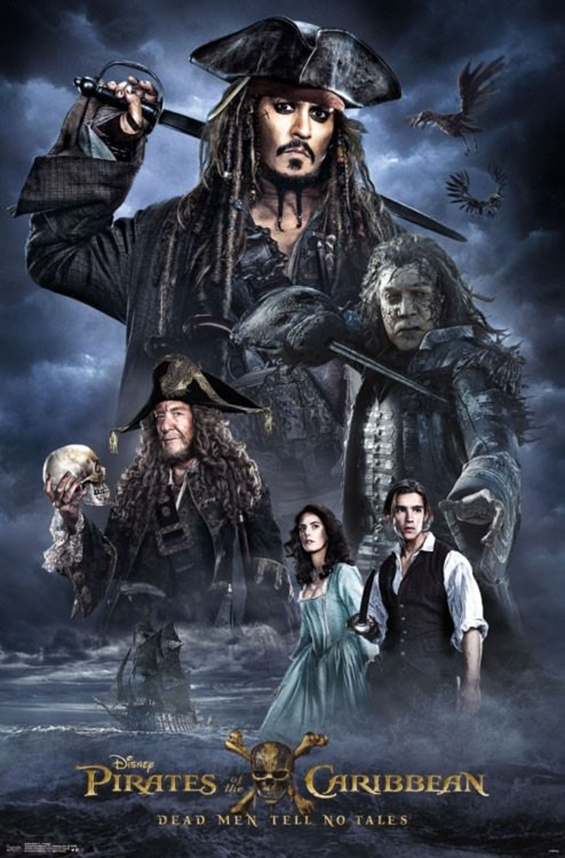 Pirates of the Caribbean: Dead Men Tell No Tales New Poster