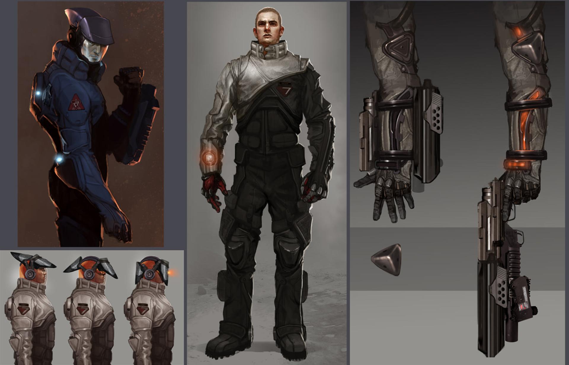 Santa Monica canceled sci-fi game 
