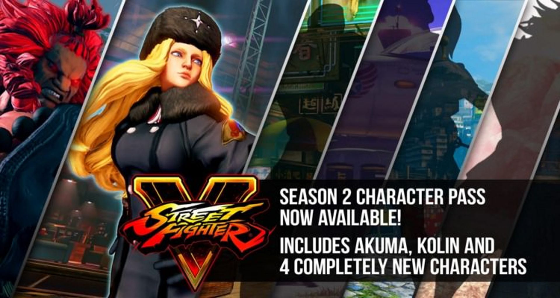 محتوای Season 2 Character pass بازی Street Fighter V