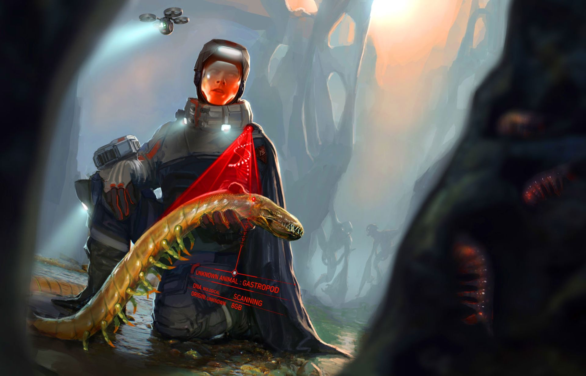 Santa Monica canceled sci-fi game 