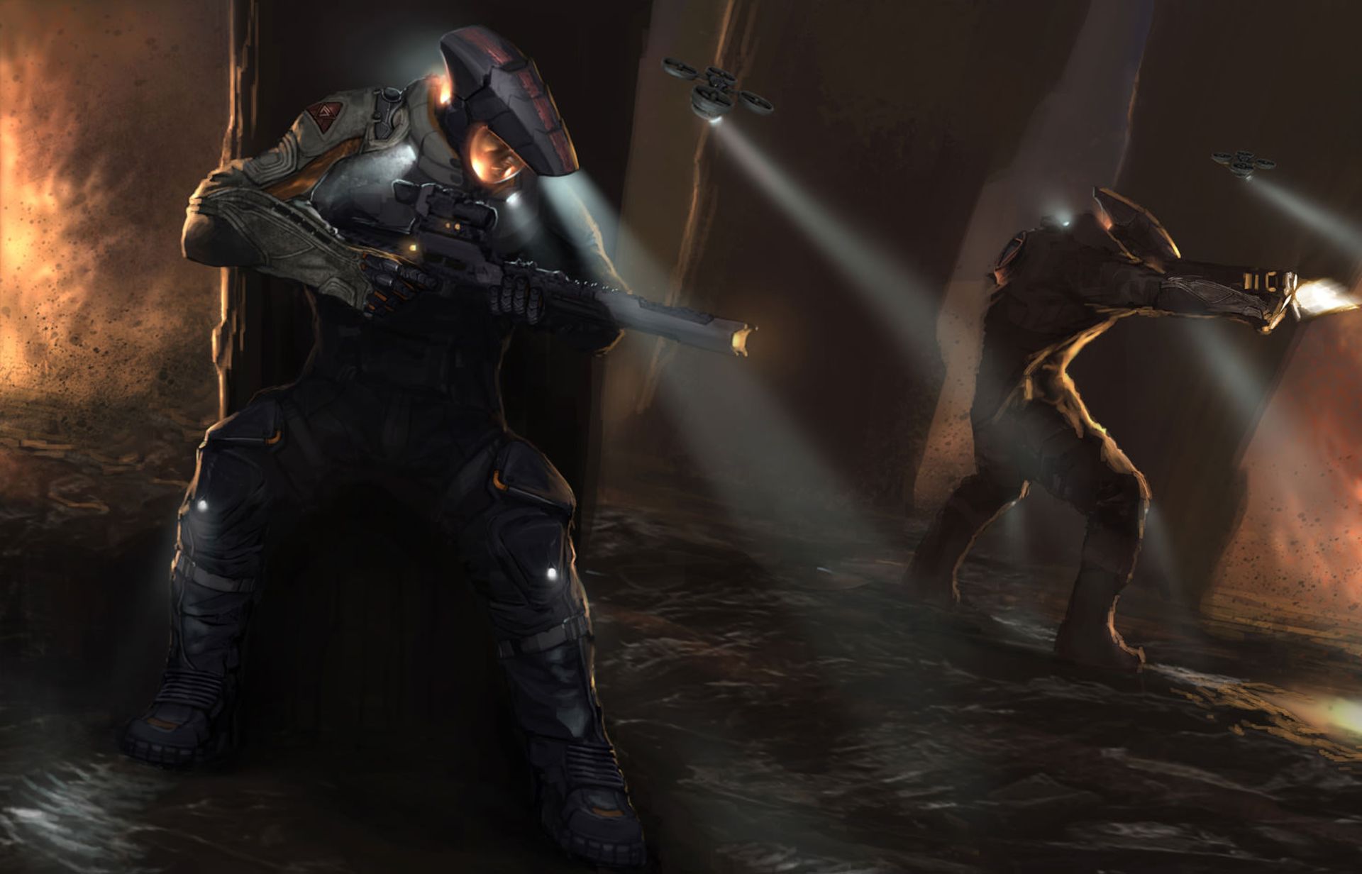 Santa Monica canceled sci-fi game 