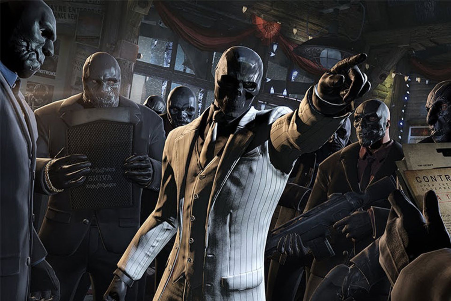 Black Mask in  Batman Arkham Origins