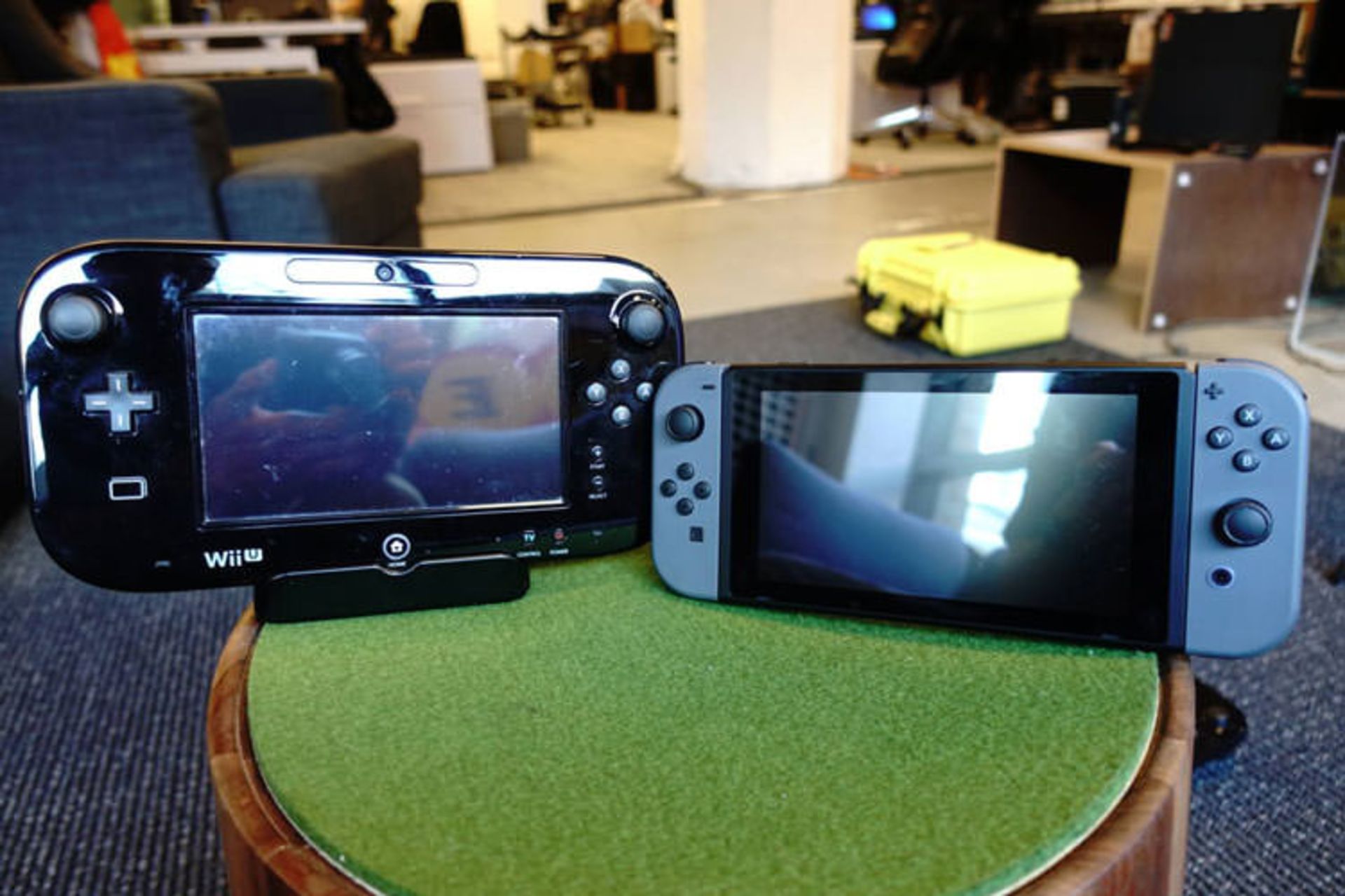 Switch vs wiiu Gamepad  ©Gamespot 