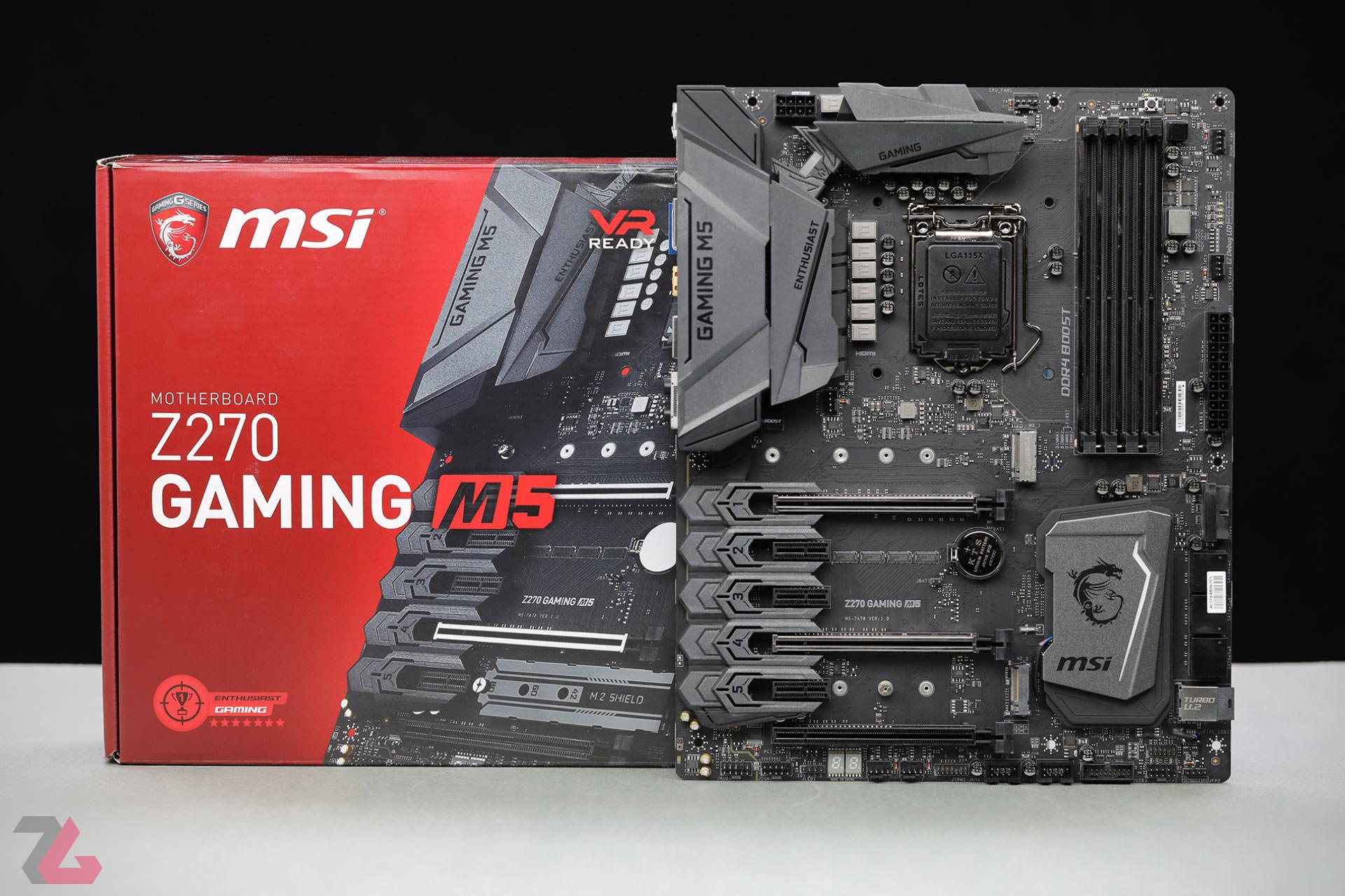 MSI Z270 Gaming M5 ZoomG Preview