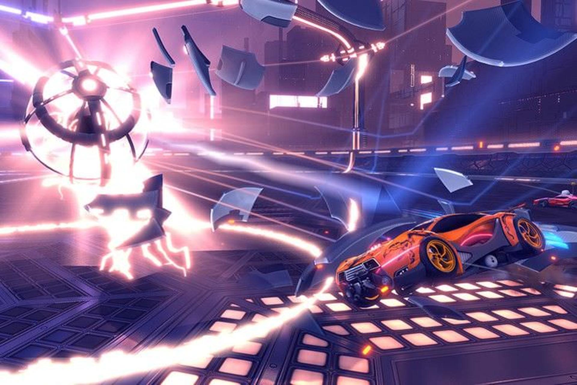 بازی Rocket League - حالت Dropshot