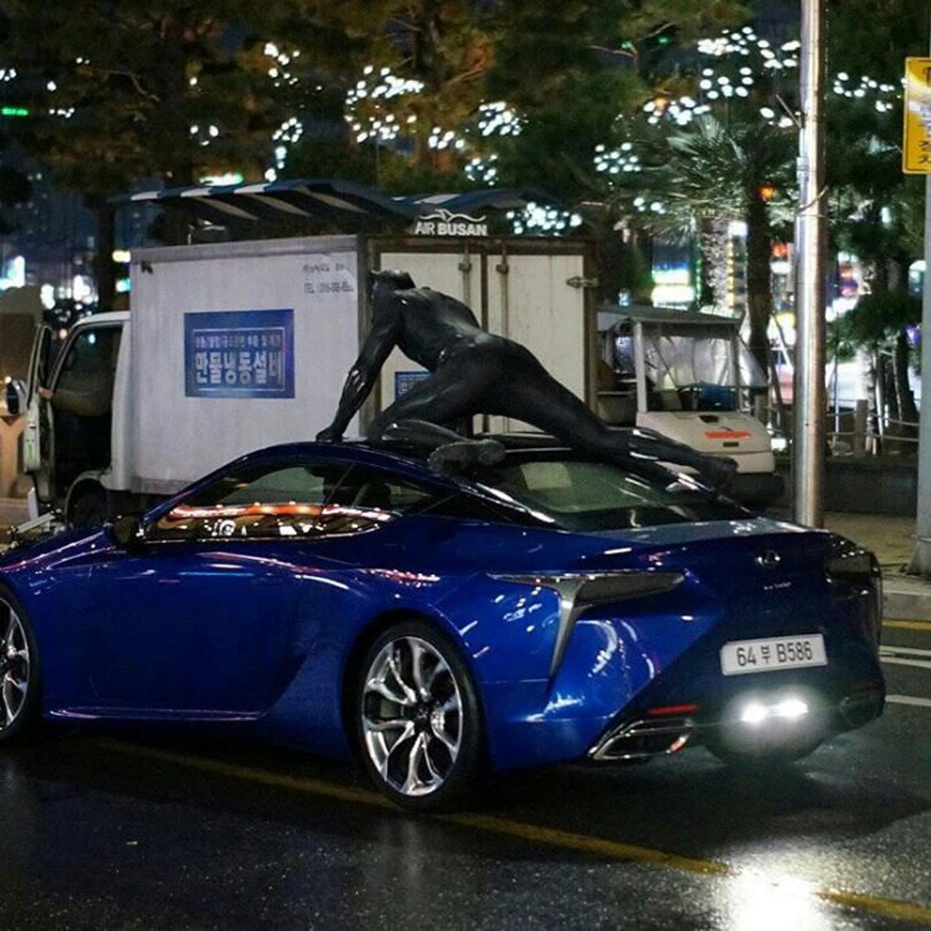 Black Panther Set Photos Tease Car Chase