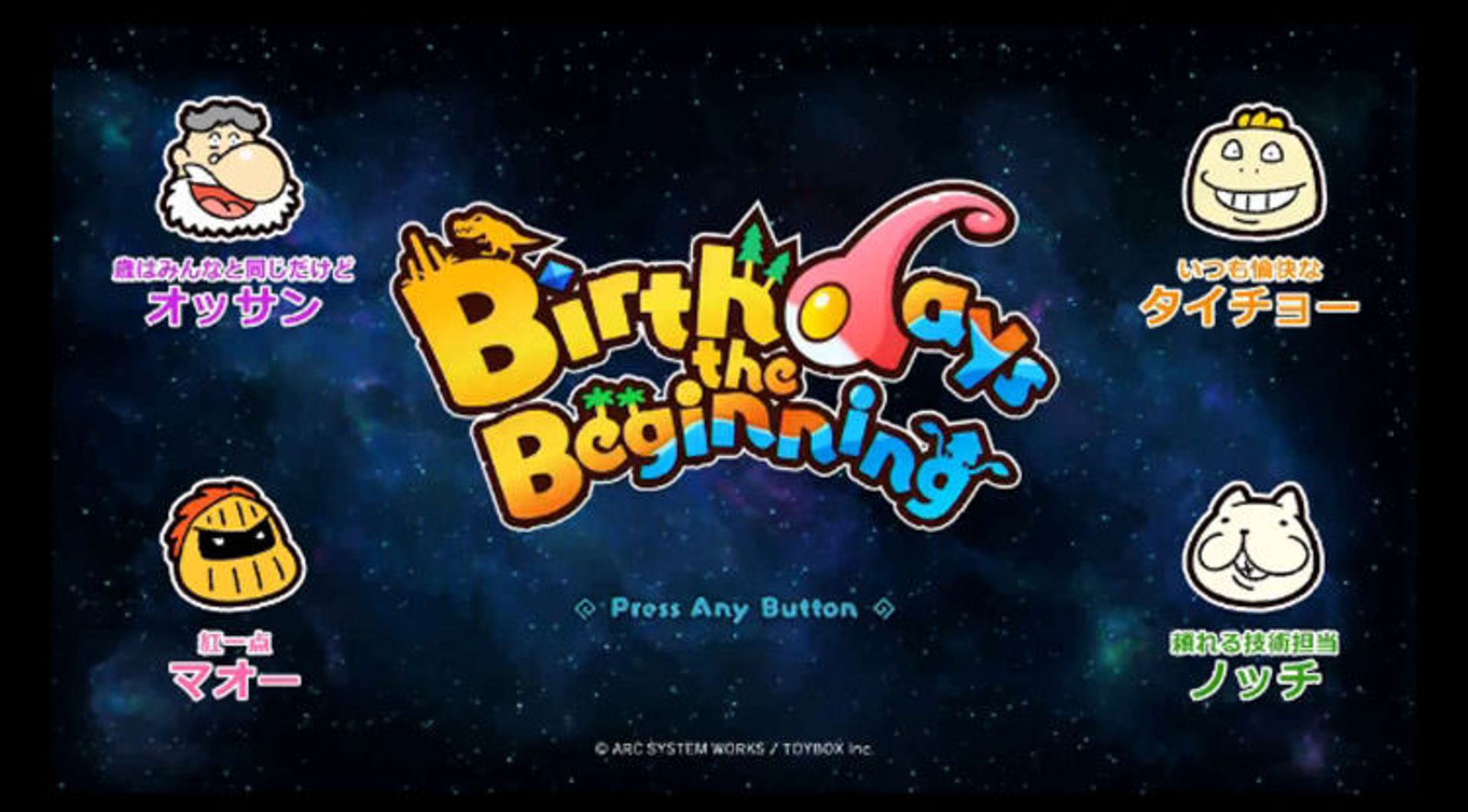 Birthdays: The Beginning